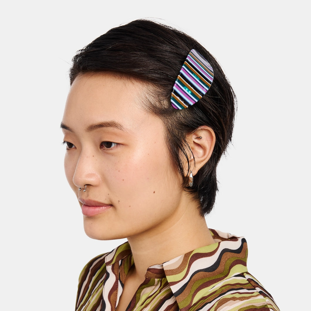 Chunks - Oval Barrette - Frances -