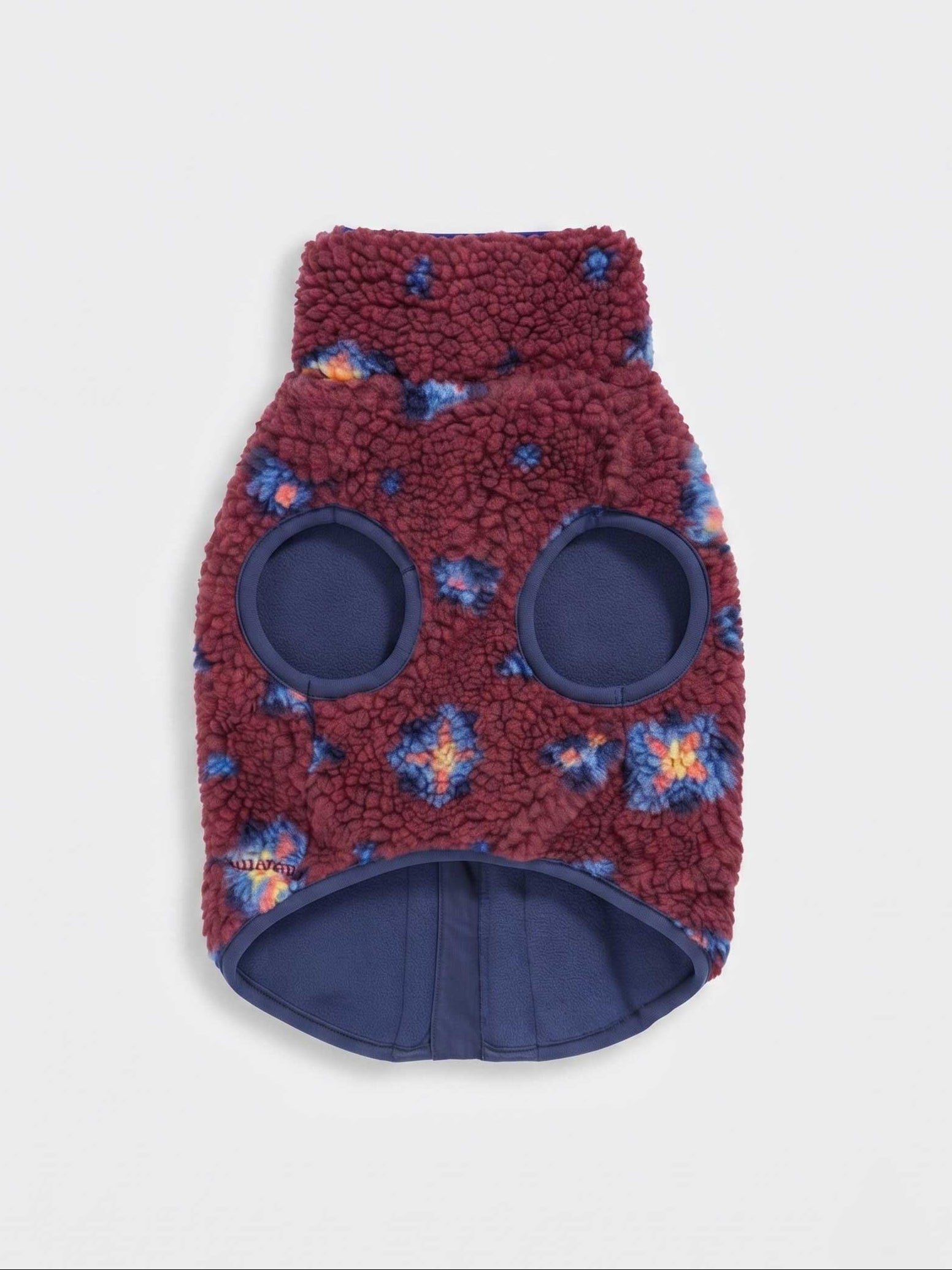 Pet Sherpa Supershep Vest - Andy Foulard Crimson