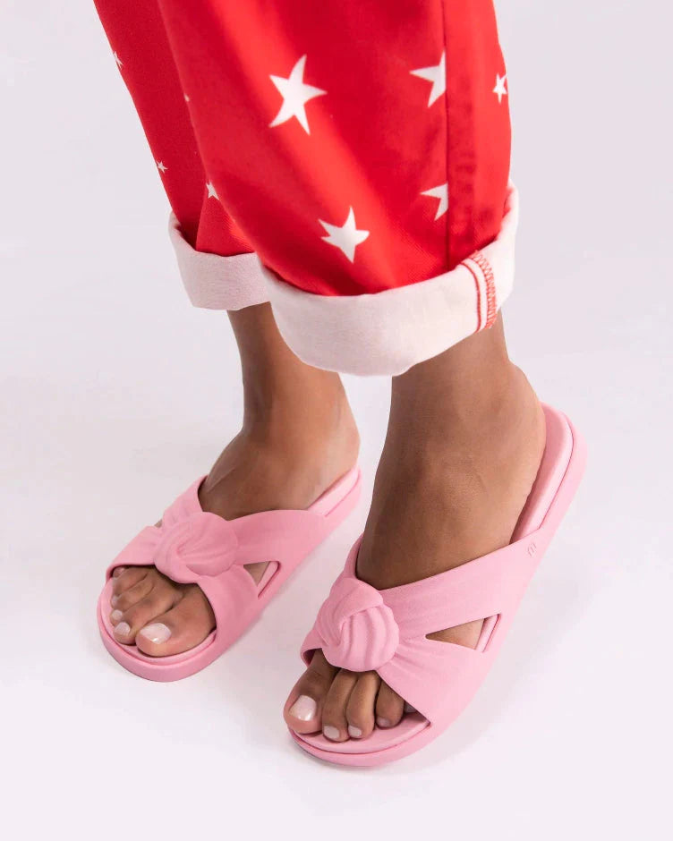 Melissa - Plush Slide - Pink -