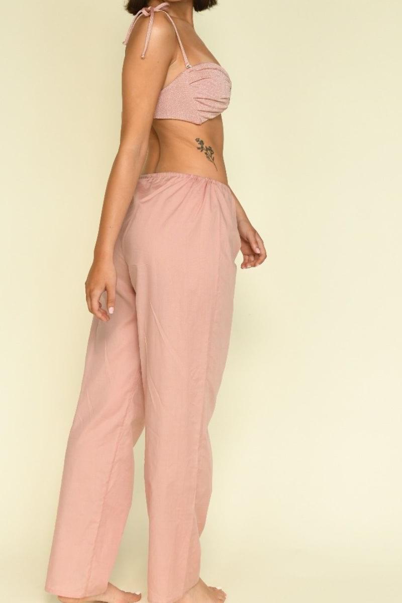 Montce - Prima Pink Drawstring Pant -