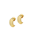 Celeste Starre - Get Into The Groove Earrings - Gold -