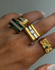 Luv Aj - Tricolore Ring- Clear -