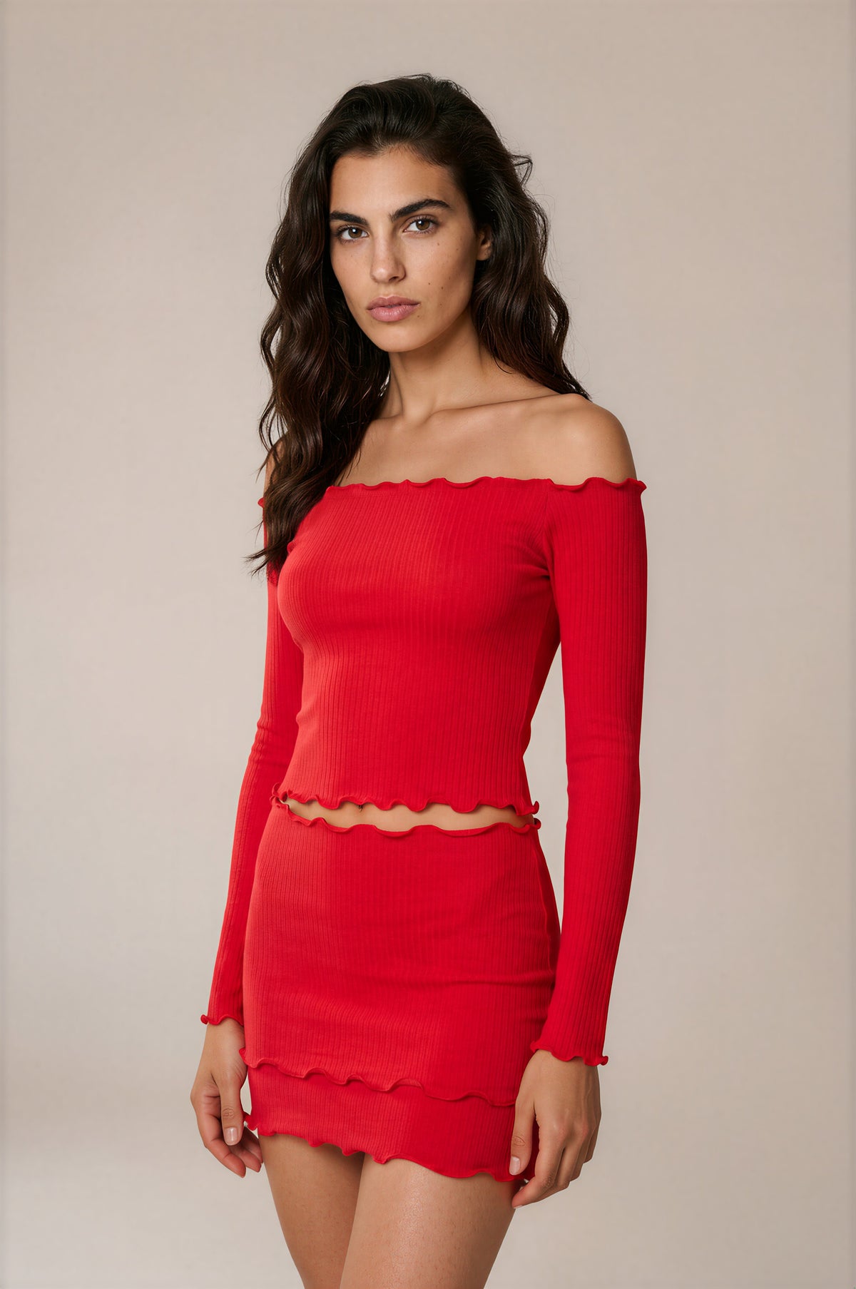 Saemdi - Zevia Off Shoulder Mini Dress -