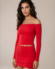 Saemdi - Zevia Off Shoulder Mini Dress -