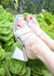 Oslo Heeled Sandal - Silver