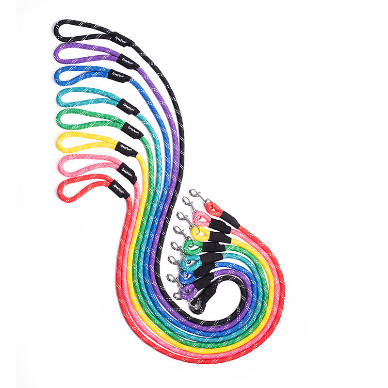 Zippy Paws - Climbers Dog Leash - Green 6 Feet -