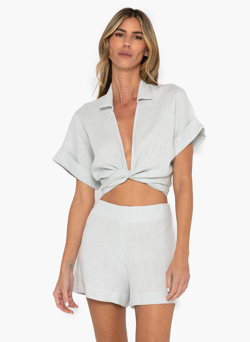 JBQ - Amalia Shorts - Seafoam -