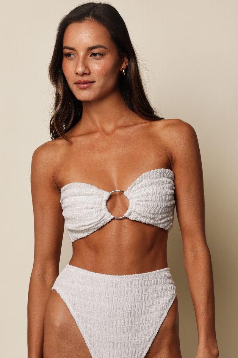 Montce - Seychelles Tori Ties Bandeau Bikini Top -