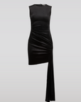 SAEMDI - HERA SIDE TAIL VELVET DRESS -