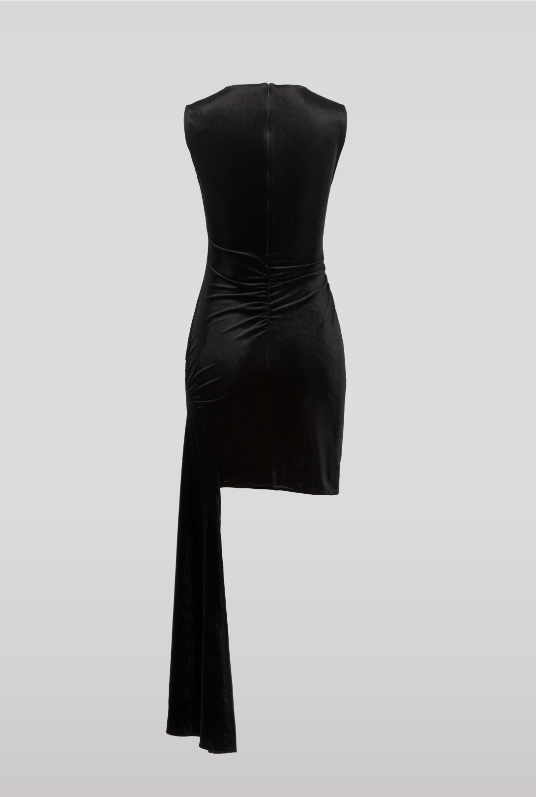SAEMDI - HERA SIDE TAIL VELVET DRESS -