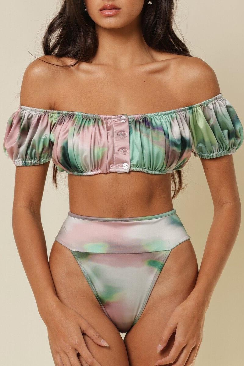 Montce - Silk Dye Bandita Bikini Top -