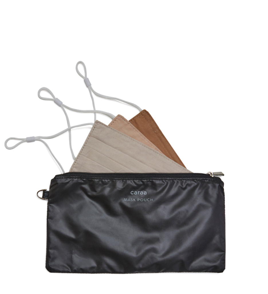 Caraa - Mask Pouch - Black -