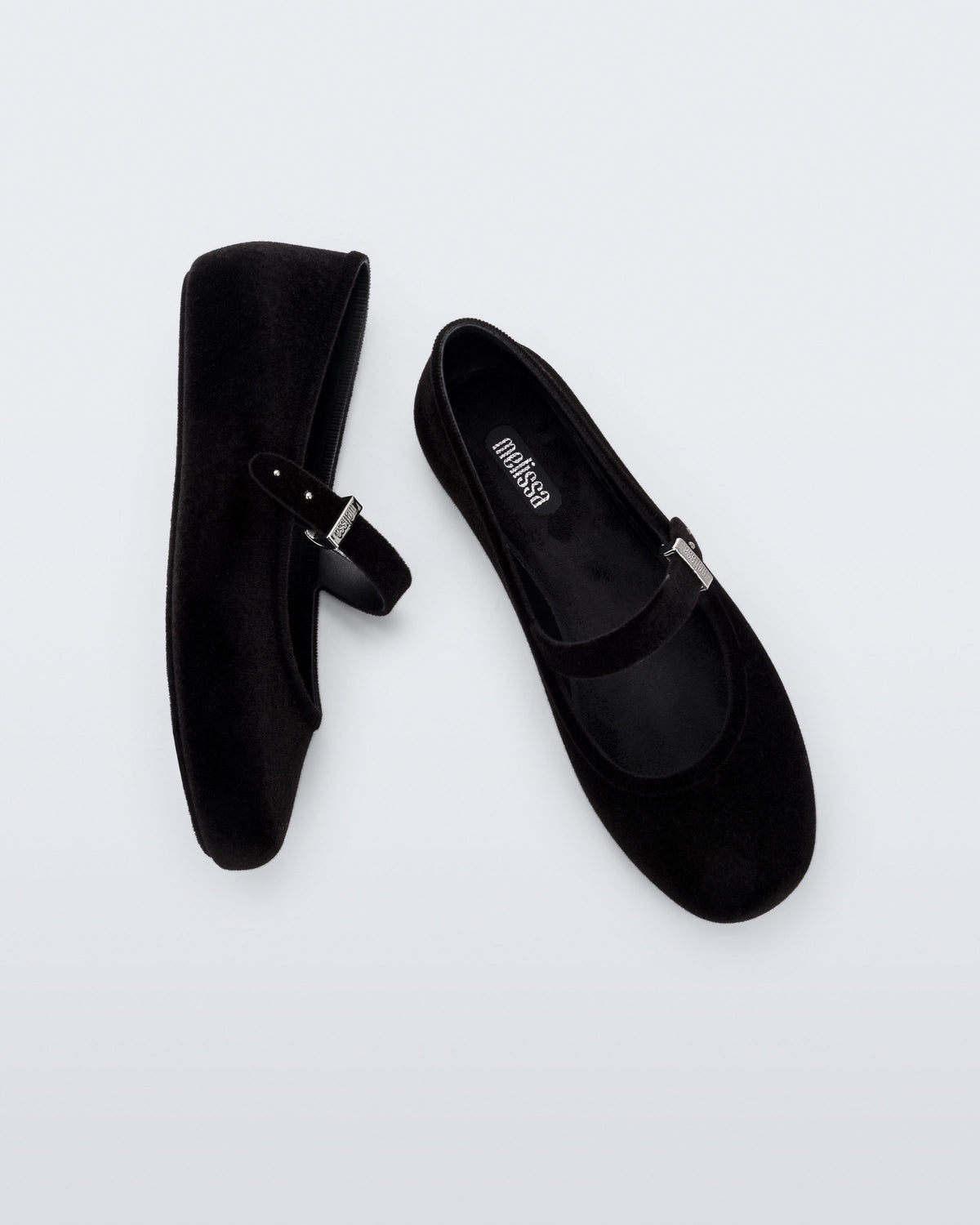 Melissa - Soft Ballerina Velvet II - Black -