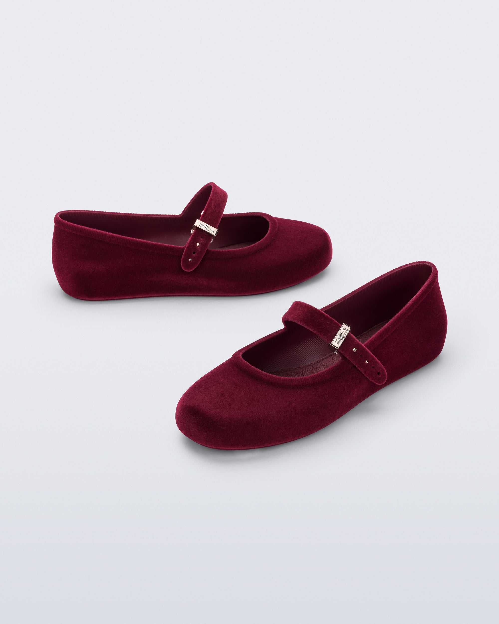 Melissa - Soft Ballerina Velvet II - Red -
