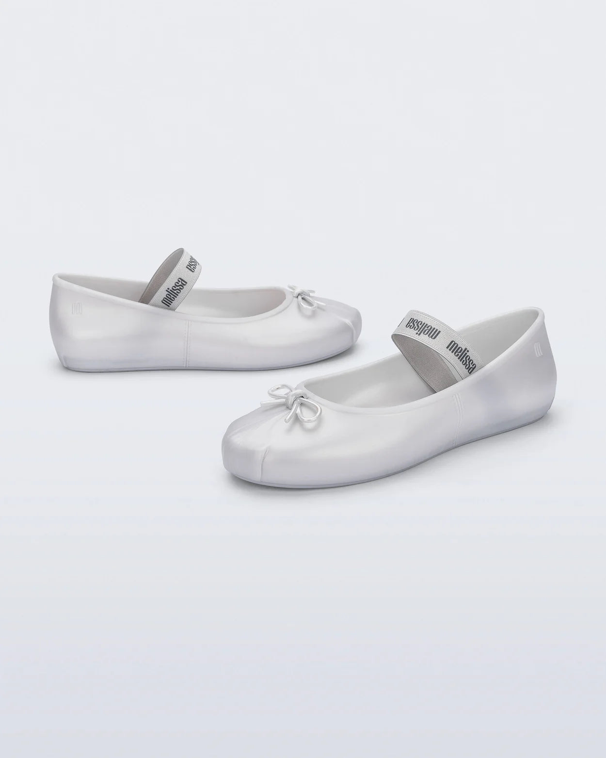 Melissa - Sophie Ballet Flat - Pearly White -