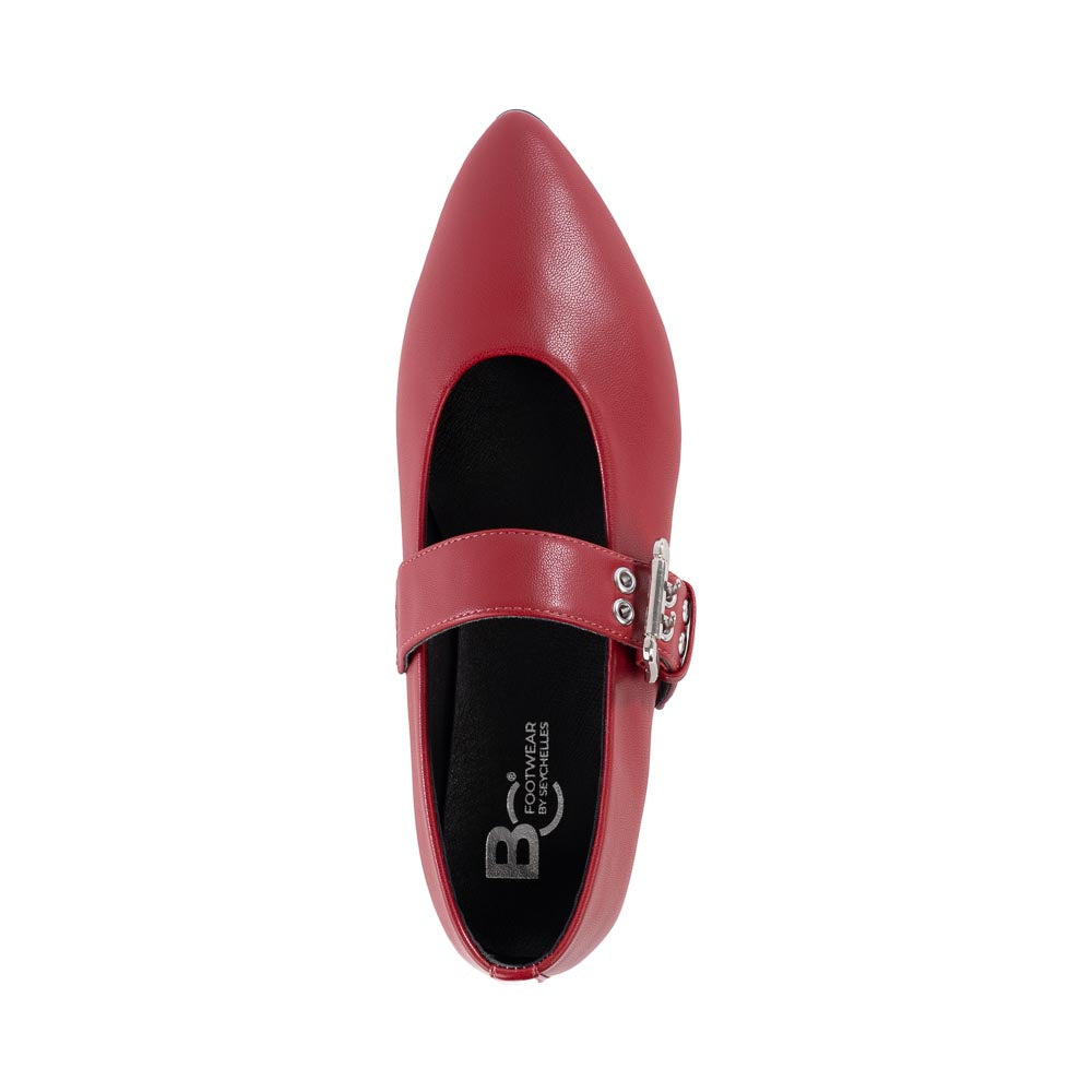BC Footwear - Spinning Around Flats - Red -