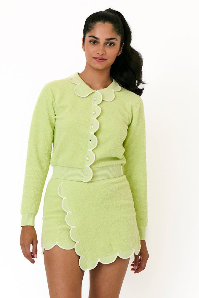 Rachel Antonoff - Cupcake Cardigan Terry -