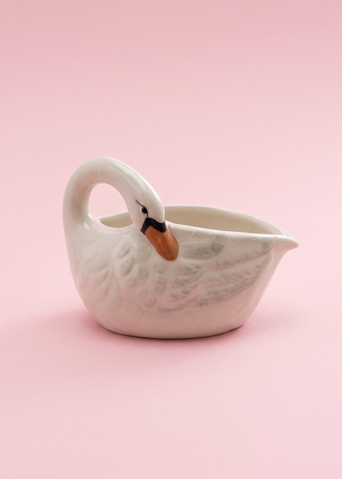 Creative Co. - Stoneware Swan Creamer Dish -
