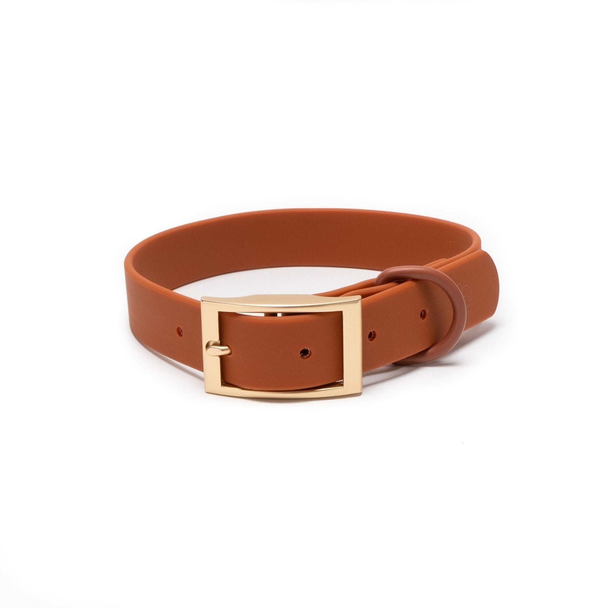 Lucy & Co. - Waterproof PVC Collar - Terracotta -