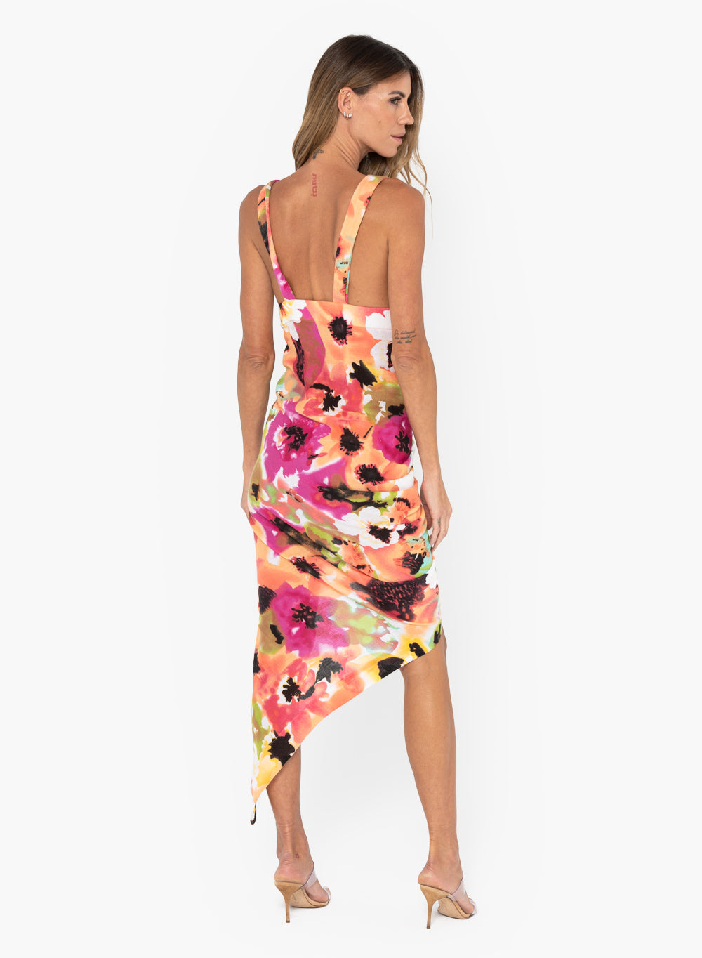 JBQ - Tulum Dress - Peony Floral -