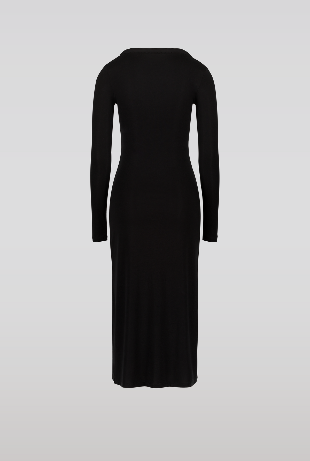 SAEMDI - MANON ROLLED NECK MIDI DRESS -