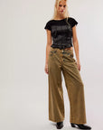 House of Sunny - Sandblast Wide Leg Denim -