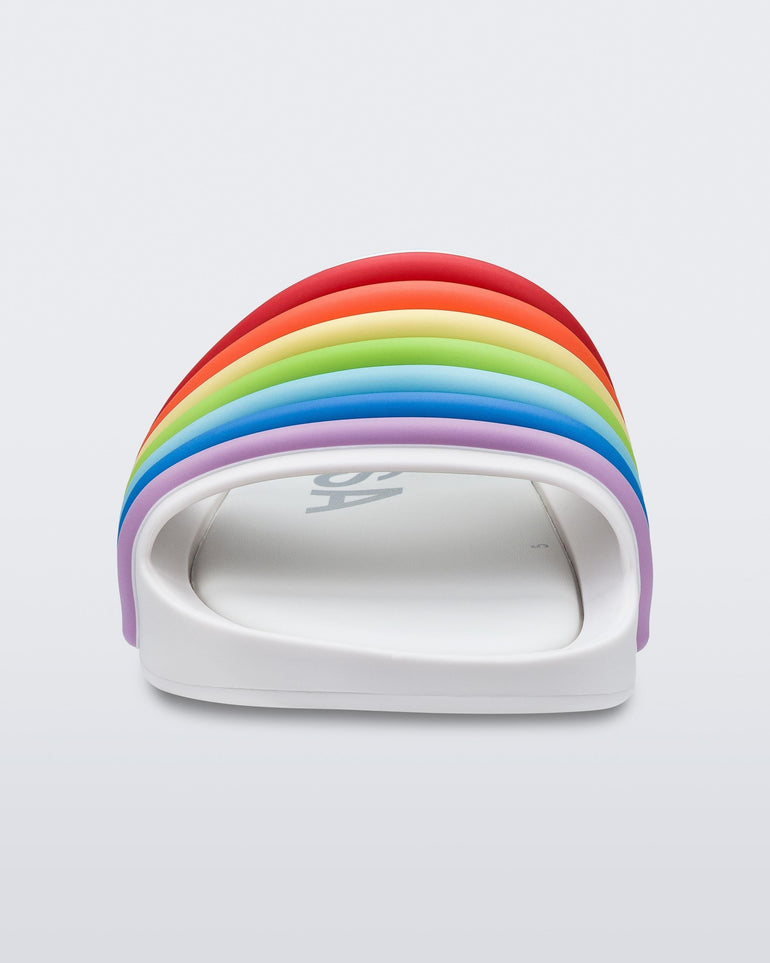 Melissa - Beach Slide - White Rainbow -