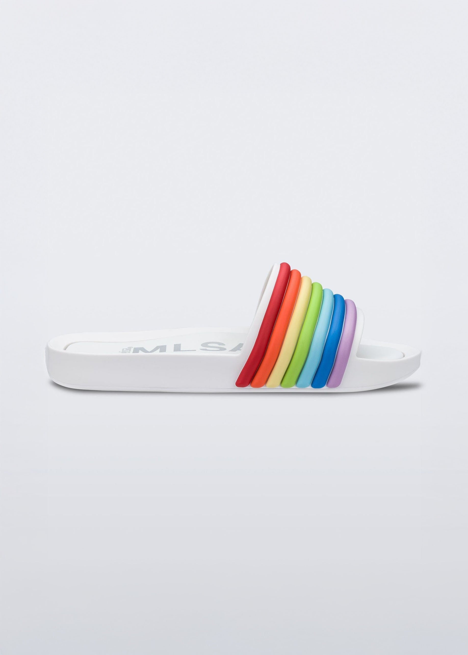 Melissa - Beach Slide - White Rainbow -