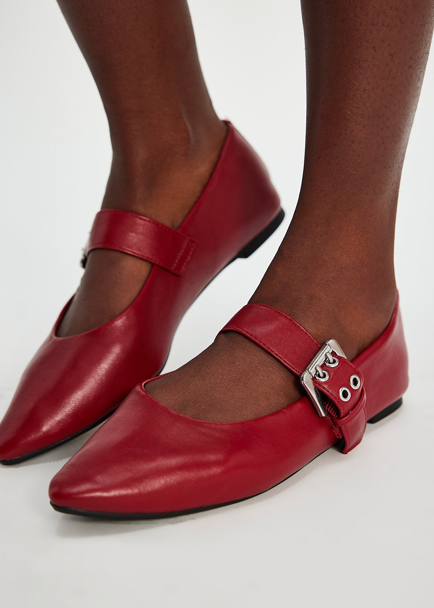 BC Footwear - Spinning Around Flats - Red -