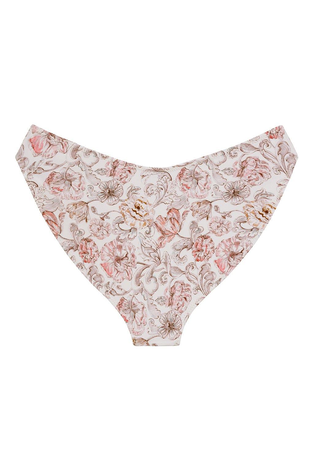 Montce - Venecia Floral Added Coverage Lulu Bikini Bottom -