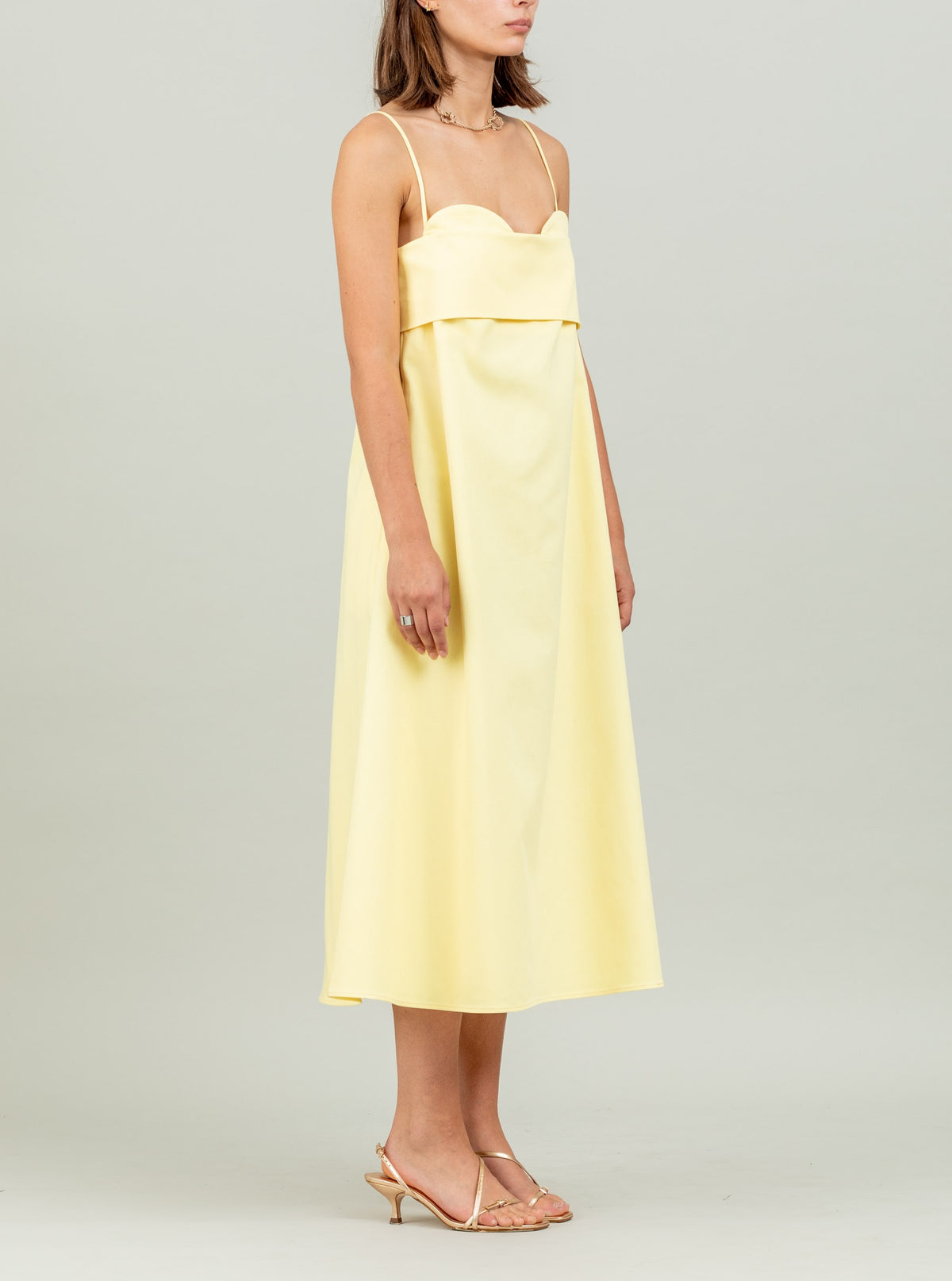Toit Volant - Verona Dress - Yellow -
