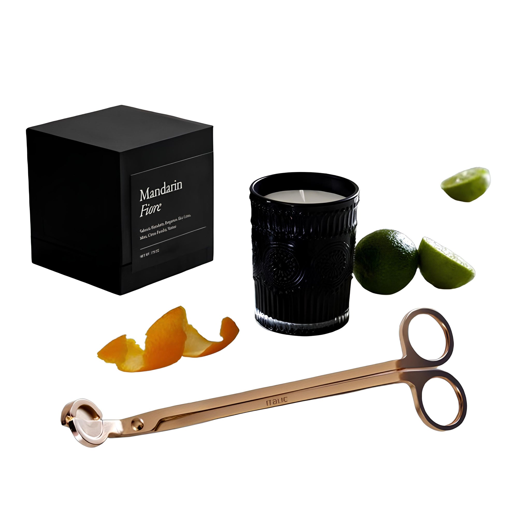 Italic - Noir Candle &amp; Wick Trimmer Set -