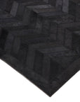 Solo Rugs - Meir Handmade Contemporary Cowhide Area Rug -