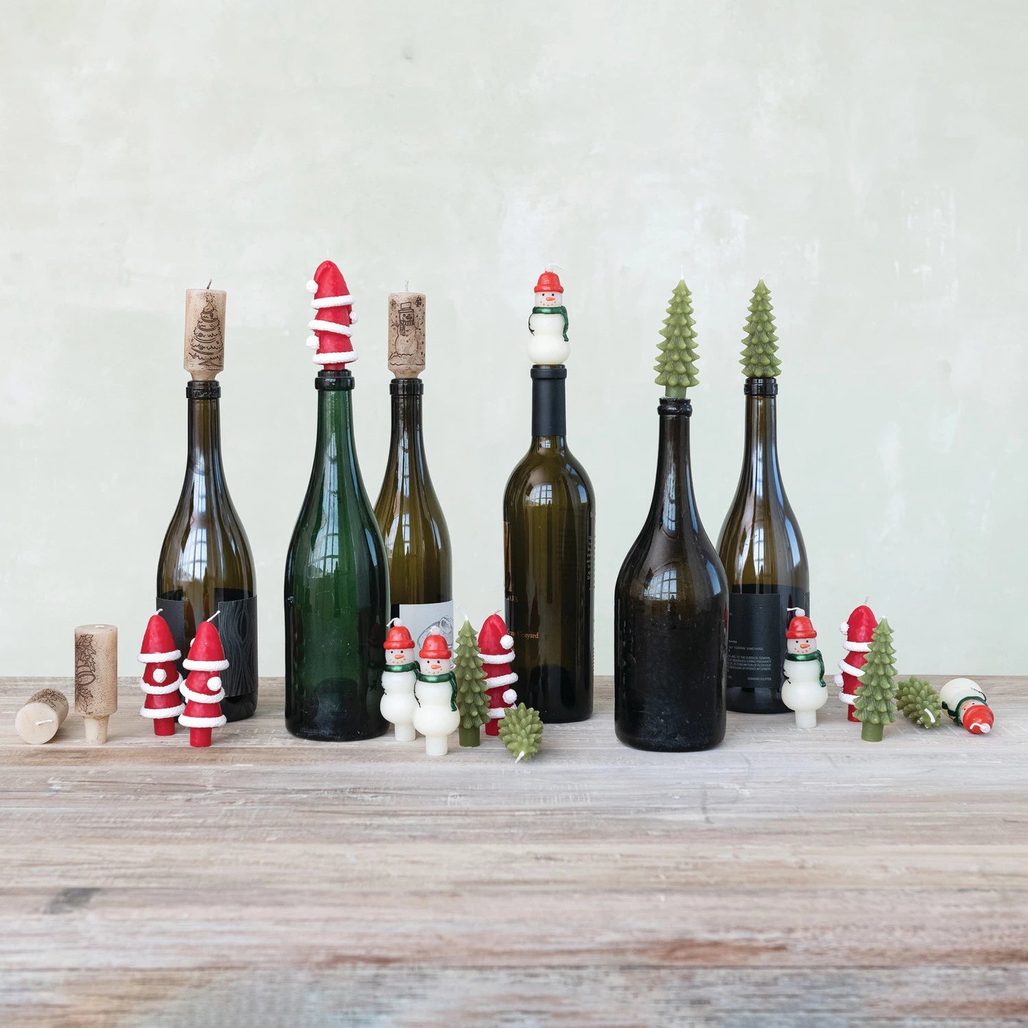 Creative Co. - Snowman Taper Candles -