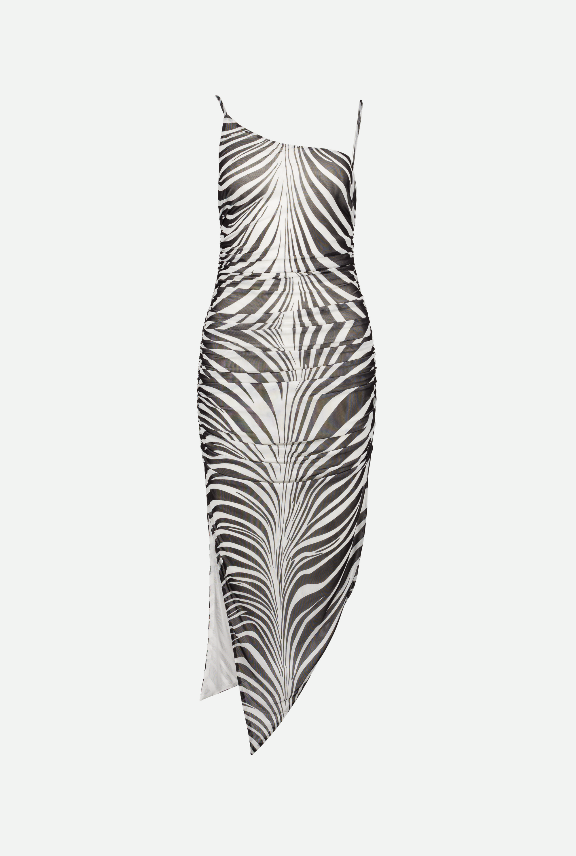 SAEMDI - ZURI ZEBRA MESH DRESS -