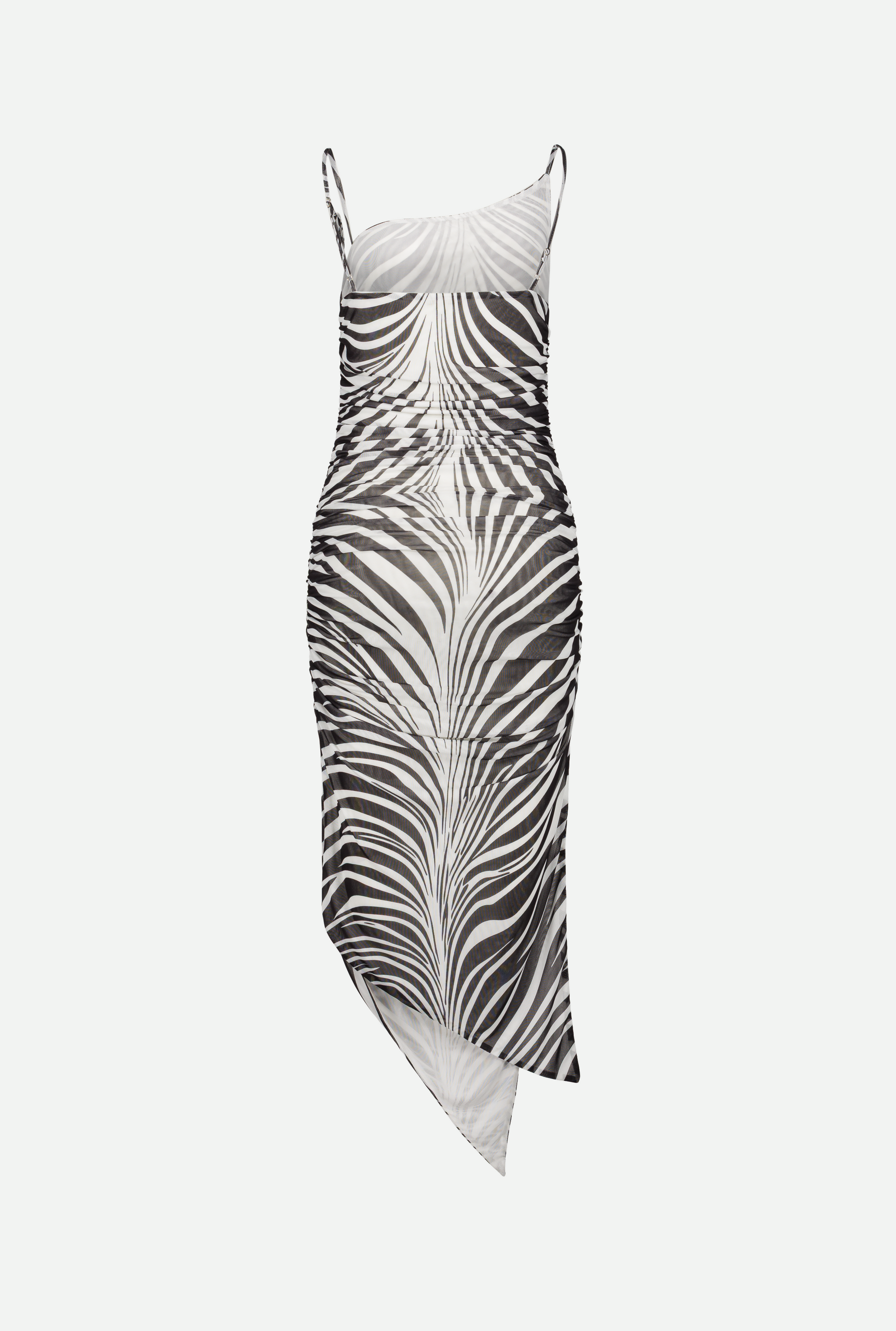 SAEMDI - ZURI ZEBRA MESH DRESS -