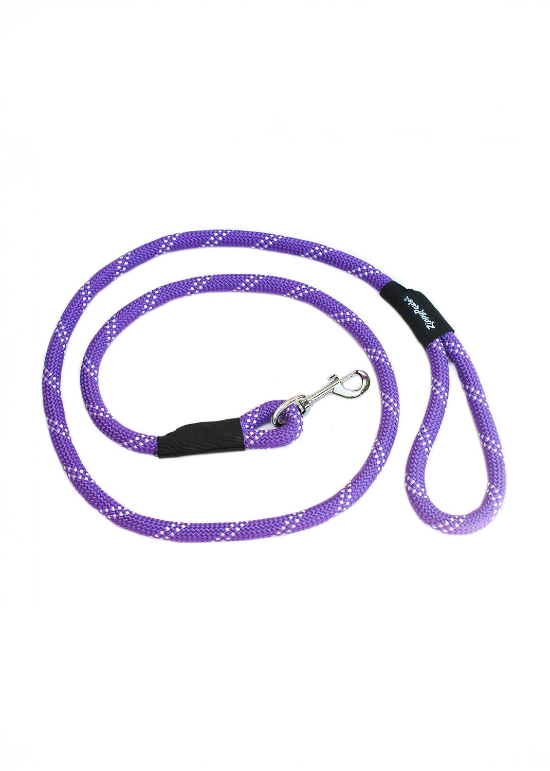 Zippy Paws - Climbers Dog Leash - Purple 6 Feet -